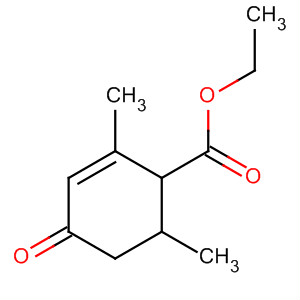 2-Cyclohexene-1-carboxylic acid, 2,6-dimethyl-4-oxo-, ethyl ester, cis-