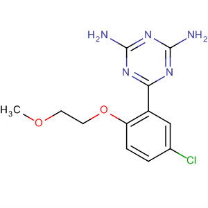 1,3,5-Triazine-2,4-diamine, 6-[5-chloro-2-(2-methoxyethoxy)phenyl]-
