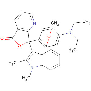 Furo[3,4-b]pyridin-5(7H)-one,7-[4-(diethylamino)-2-methoxyphenyl]-7-(1,2-dimethyl-1H-indol-3-yl)-