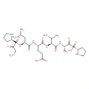 L-Proline,1-[N-[N-[N-[N-(1-glycyl-L-prolyl)-L-leucyl]-L-a-glutamyl]-L-valyl]-L-alanyl]-