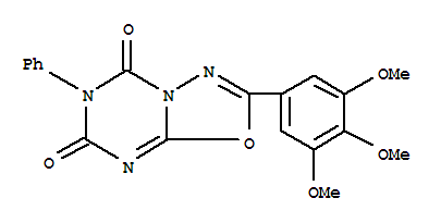 6-phenyl-2-(3,4,5-trimethoxyphenyl)-5H-[1,3,4]oxadiazolo[3,2-a][1,3,5]triazine-5,7(6H)-dione