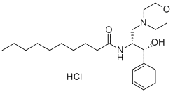 D,L-THREO-1-PHENYL-2-DECANOYLAMINO-3-MORPHOLINO-1-PROPANOL HCL