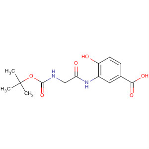 Benzoic acid,3-[[[[(1,1-dimethylethoxy)carbonyl]amino]acetyl]amino]-4-hydroxy-