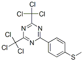 2-(4-METHYLTHIOPHENYL)-4,6-BIS(TRICHLOROMETHYL)-S-TRIAZINE