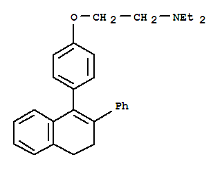 N,N-diethyl-2-[4-(2-phenyl-3,4-dihydronaphthalen-1-yl)phenoxy]ethanamine