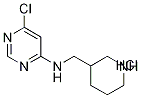 (6-Chloro-pyriMidin-4-yl)-piperidin-3-ylMethyl-aMine hydrochloride, 98+% C10H16Cl2N4, MW: 263.17