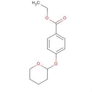 Benzoic acid, 4-[(tetrahydro-2H-pyran-2-yl)oxy]-, ethyl ester