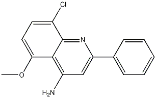 4-Amino-8-chloro-5-methoxy-2-phenylquinoline
