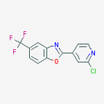 2-(2-chloropyridin-4-yl)-5-(trifluoromethyl)-1,3-benzoxazole
