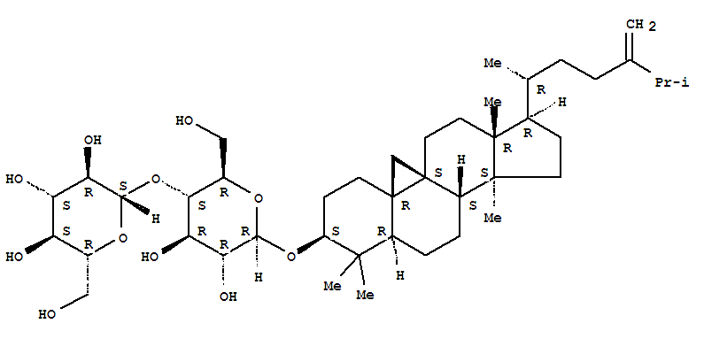 1H,19H-Cyclopropa[9,10]cyclopenta[a]phenanthrene,b-D-glucopyranoside deriv.