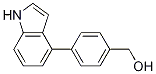4-(4-hydroxymethylphenyl)indole