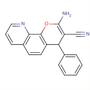 4H-Pyrano[3,2-h]quinoline-3-carbonitrile, 2-amino-4-phenyl-