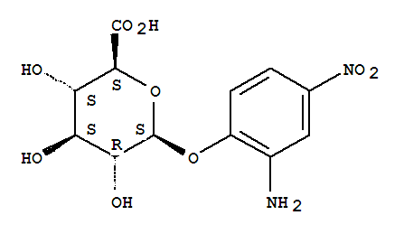 2-amino-4-nitrophenyl beta-D-glucopyranosiduronic acid