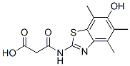 Propanoic  acid,  3-[(6-hydroxy-4,5,7-trimethyl-2-benzothiazolyl)amino]-3-oxo-