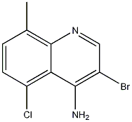 4-Amino-3-bromo-5-chloro-8-methylquinoline