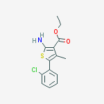 Ethyl 2-amino-5-(2-chlorophenyl)-4-methylthiophene-3-carboxylate