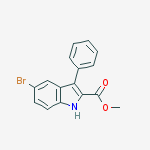 Methyl 5-bromo-3-phenyl-1H-indole-2-carboxylate