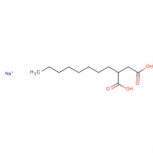 Butanedioic acid, octyl-, monosodium salt