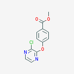 methyl 4-(3-chloropyrazin-2-yloxy)benzoate