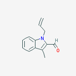 1H-Indole-2-carboxaldehyde, 3-methyl-1-(2-propenyl)-