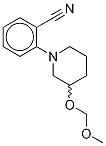 rac-1-[2-(Cyano)phenyl]-3-O-methoxymethyl-3-piperidinol