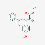 Ethyl 3-(4-methoxyphenyl)-2,5-dioxo-5-phenylpentanoate