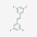 Benzene, 1,1'-(1E)-1,2-ethenediylbis[3,5-difluoro-