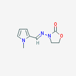 3-[(e)-(1-methylpyrrol-2-yl)methylideneamino]-1,3-oxazolidin-2-one