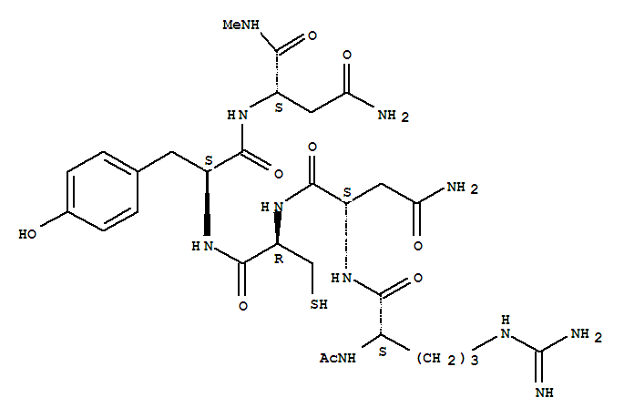 acetylarginyl-asparginyl-cysteinyl-tyrosyl-asparginyl-N-methylamide