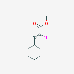 2-Propenoic acid, 3-cyclohexyl-2-iodo-, methyl ester, (2E)-