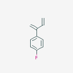 BENZENE, 1-FLUORO-4-(1-METHYLENE-2-PROPENYL)-