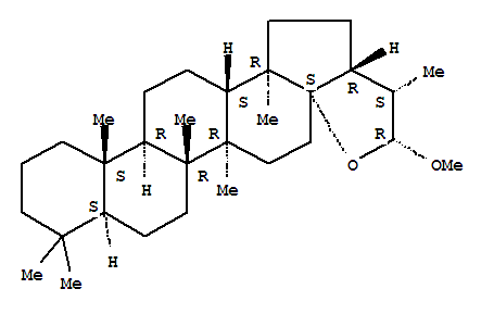Phenanthro[2',1':4,5]indeno[7a,1-b]furan,A'-neogammacerane deriv.
