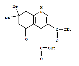 diethyl 7,7-dimethyl-5-oxo-1,4,5,6,7,8-hexahydroquinoline-3,4-dicarboxylate