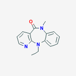 11-ethyl-6-methyl-6,11-dihydro-5H-pyrido[2,3-b][1,5]benzodiazepin-5-one