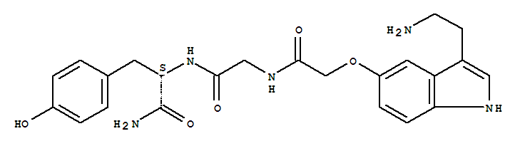serotonin-O-carboxymethyl-Gly-Tyr