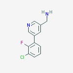 (5-(3-Chloro-2-fluorophenyl)pyridin-3-yl)methanamine