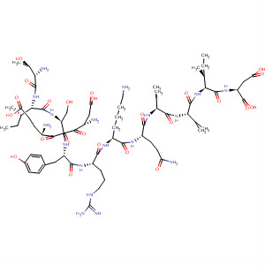 L-Aspartic acid,L-threonyl-L-isoleucyl-L-a-glutamyl-L-a-aspartyl-L-seryl-L-tyrosyl-L-arginyl-L-lysyl-L-glutaminyl-L-valyl-L-valyl-L-isoleucyl-
