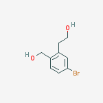 2-[5-bromo-2-(hydroxymethyl)phenyl]ethanol