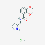 2,3-Dihydro-benzo[1,4]dioxine-5-carboxylic acid (pyrrolidin-2-ylMethyl)-aMide hydrochloride