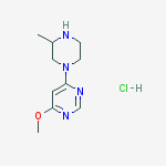 4-Methoxy-6-(3-Methyl-piperazin-1-yl)-pyriMidine hydrochloride
