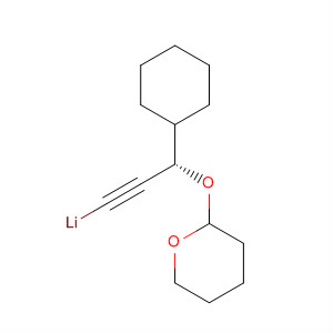 Lithium, [3-cyclohexyl-3-[(tetrahydro-2H-pyran-2-yl)oxy]-1-propynyl]-,(3S)-