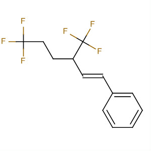 Benzene, [6,6,6-trifluoro-3-(trifluoromethyl)-1-hexenyl]-, (E)-
