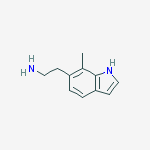 1H-Indole, 4-(2-fluorophenyl)-2,3-dihydro-