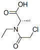 ALANINE,N-(CHLOROACETYL)-N-ETHYL-