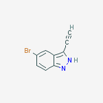 5-bromo-3-ethynyl-1H-indazole