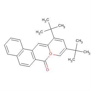 6H-Benzo[b]naphtho[1,2-d]pyran-6-one, 1,3-bis(1,1-dimethylethyl)-