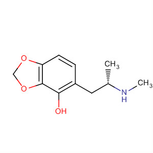 1,3-Benzodioxol-4-ol, 5-[2-(methylamino)propyl]-, (S)-
