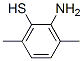 Benzenethiol,  2-amino-3,6-dimethyl-