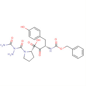 L-Proline, 1-[N-[(phenylmethoxy)carbonyl]-L-tyrosyl]-,2-(aminocarbonyl)hydrazide