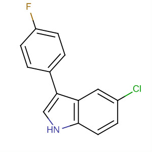 1H-Indole, 5-chloro-3-(4-fluorophenyl)-